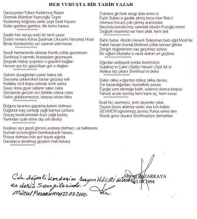 HER VURU� B�R TAR�H YAZAR